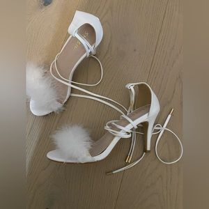 FEATHER HEELS - SIZE 38